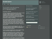 Tablet Screenshot of opinion.broadsideonline.com